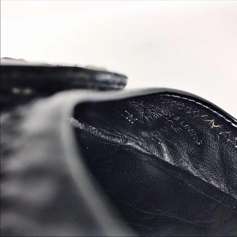 Tory Burch Black Flats Size 7 - Picture 15 of 16